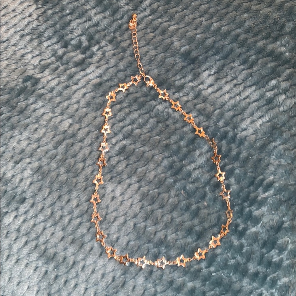 dainty star necklace from Forever 21